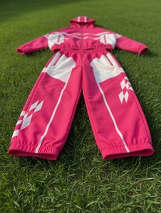 Ensemble veste et pantalon coupe-vent unisexe écologique, survêtement d'hiver personnalisé, vêtements de sport légers et performants - Product Image 3