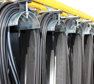 Sistema de Cables Festoon de Acero Galvanizado Industrial CMK, Solución de Gestión de Cables de Alta Resistencia para Vigas en I y Rieles en C - Product Image 3