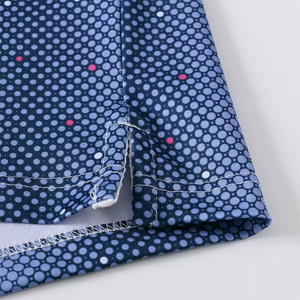 Camisa de Golf para Hombre de Alta Calidad, Estilo Vintage, Tejido de Punto Transpirable de Poliéster/Algodón, Logotipo Personalizado, Color Sólido, Manga Corta - Product Image 6