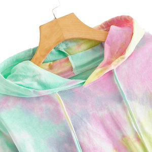 Sudaderas con Capucha para Mujer, Top Corto Grueso con Estampado Sólido y Logotipo, Sudaderas de Algodón para Entrenamiento, Ropa Urbana Personalizada - Product Image 6