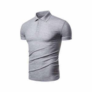 Polo à manches courtes pour homme, uniforme de bureau décontracté, fournisseur de vêtements personnalisés - Product Image 6