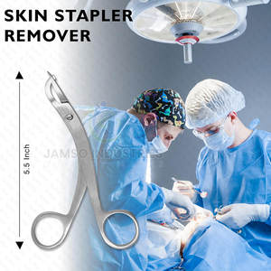 Removedor de grapas cutáneas avanzado con agarre cómodo y mecanismo de extracción preciso, removedor de grapas cutáneas médico profesional - Product Image 4