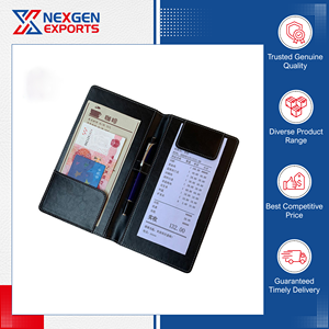 ผู้ผลิตชาวอินเดียของซองใส่เมนูหนัง PU คุณภาพสูงสุด ขนาดตามสั่ง สำหรับผู้ซื้อขายส่งของแท้ - Product Image 4