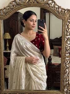 Space Satin Bits Sequence Full Worked <b>Saree</b> With Running Blouse Piece Partywear Glitz Glamour Ethnic Wear Sarees <b>For</b> <b>Women</b> - Product Image 2