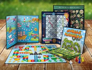 Juego de mesa de plástico para el hogar y el viaje para varios jugadores Aventura temática espacial - Product Image 2