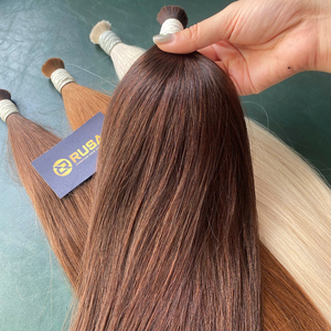 Extensiones de Cabello Virgen Vietnamita Rusa, Cabello Humano Liso y Sedoso, Mechones Suaves, Trama Única, Colores Disponibles - Product Image 1