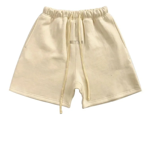 Shorts décontractés pour hommes à prix abordable, avec logo personnalisé, respirants, tricotés, imprimés, taille mi-haute élastique, pour la gym et la course, grandes tailles, séchage rapide - Product Image 3