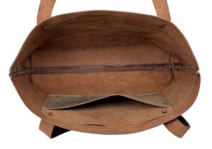 Sacs à main tendance de grande capacité avec logo personnalisé pour femmes sac fourre-tout en cuir rustique sac à bandoulière pour femmes - Product Image 4