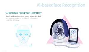 El analizador digital de piel y cabello con pantalla HD lo ayuda a analizar la piel y el escáner de análisis - Product Image 6