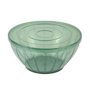 Bol à salade carré durable Récipient alimentaire couvercle rabattable résistant aux fuites pour la cuisine, les collations et les repas restes empilables - Product Image 1