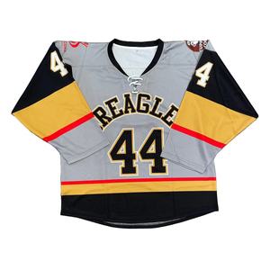 Top Sale Blank Ice Hockey Uniform Top Quality Wholesale Custom Design Ice Hockey Jersey Sublimation Printed Team Hockey Jersey - Product Image 3