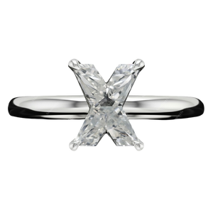 Diamante Sintético de Laboratorio HPHT CVD con Corte en Forma de X, DEF VVS VS1 1CT, Certificado IGI GIA, Piedra de Joyería Suelta - Product Image 1