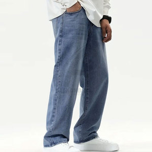 Pantalons pour hommes, dernière collection, service OEM, confortables, qualité supérieure, légers, effet délavé, style baggy. - Product Image 5