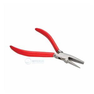 Pince à bec rond professionnel pour bijoux, 5 pouces, en acier inoxydable, pour la fabrication de bijoux, le bouclage de fils, le bricolage et l'artisanat - Product Image 2