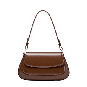 Custom Logo Wholesale Top Grade New Design Lady <b>Small</b> Women Crossbody Shoulder Underarm <b>Handbag</b> Split Leather Vintage Summer 13 - Product Image 1