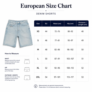 Shorts en jean bleu clair pour hommes, coupe ample, style streetwear, avec logo personnalisé, vente en gros, coupe décontractée, longueur genou, coton vintage, été - Product Image 6