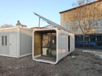 Capsule hôtelière de luxe prête à l'emploi : Mini-maison préfabriquée Airbnb pour usage commercial, bâtiment modulaire moderne pour maison d'hôtes