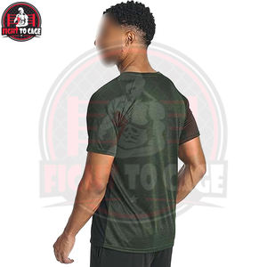 Camisetas Deportivas de Manga Corta para Hombre, Modernas, Cómodas, de Cuello Redondo, para Correr y Hacer Ejercicio, de Buena Calidad, Precio al por Mayor - Product Image 4