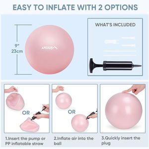 Palla da Yoga Antiscivolo Resistente per Fitness, Equilibrio e Allenamento Core - Product Image 2