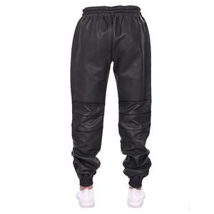 กางเกงหนังสำหรับผู้ชายสไตล์โดดเด่น - Product Image 2
