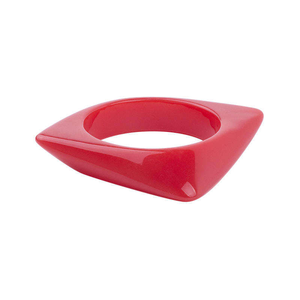 Bracelet manchette en acétate, forme irrégulière, coloré et tendance, bijoux en résine de haute qualité, artisanat en résine - Product Image 2