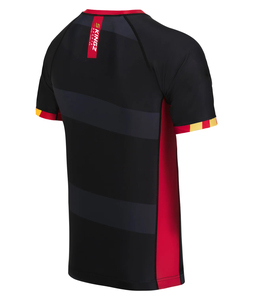 เสื้อรัดกล้ามเนื้อพิมพ์ลายแบบระเหิดสำหรับผู้ชายและผู้หญิง ปี 2023 ผลิตตามแบบ OEM ผ้าสแปนเด็กซ์/โพลีเอสเตอร์ ระบายอากาศได้ดี น้ำหนักเบา เหมาะสำหรับกีฬา MMA และฟิตเนส - Product Image 4