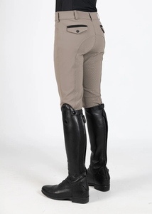 Pantalones de equitación para niños de tela elástica suave personalizada, ajuste personalizado, alta calidad, OEM, pantalones de equitación para niños y mujeres. - Product Image 5