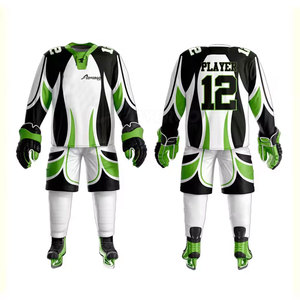 Ensemble d'équipement confortable pour joueur de hockey, tissu durable avec coutures robustes pour le patinage sur glace et l'utilisation en équipe - Product Image 6