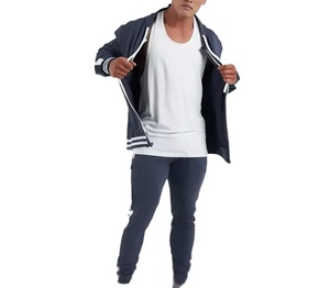 เสื้อฮู้ดดี้ผู้ชายผ้าคอตตอน 100% พิมพ์ลายโลโก้ตามสั่ง เนื้อผ้าหนานุ่ม สัมผัสนิ่มสบาย มีกระเป๋าสองข้าง แบบเรียบ สำหรับผู้ชาย - Product Image 6