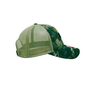 Gorra Trucker de 6 Paneles con Logotipo Bordado Personalizado ODM OEM, Diseño de Camuflaje con Árbol, Material Poliéster/Algodón, Patrón de Hojas, para Caza de Animales - Product Image 4