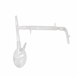 Aparato de Destilación por Vapor de Vidrio Borosilicato, Equipo de Destilación de Laboratorio con Condensador, Equipo de Laboratorio Completo - Product Image 3