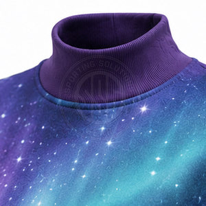 Sweat-shirt tendance pour femme à col montant, style oversize, pour un look streetwear branché, prix usine. - Product Image 6