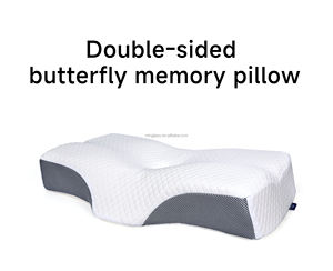Ortho pä disches Kissen Gebogene Wirbel Nackens ch merzen Linderung <span class=keywords><strong>B</strong></span>-Form Gebärmutter hals kontur Anti Schnarch Schlaf bett Memory Foam Kissen - Product Image 6
