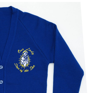 Custom Royal blue Fraternity <b>Sweater</b> <b>Cardigan</b> Wool Thread and Plastic Knitted <b>Cardigan</b> Fashion and Historical <b>Cardigan</b> <b>sweaters</b> - Product Image 4