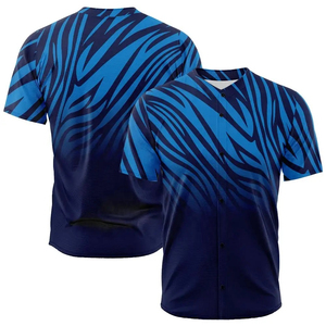 Maillot de baseball personnalisé tendance, T-shirt sur mesure, Maillot de baseball en gros, Maillot de baseball 2026 de haute qualité avec broderie personnalisée - Product Image 2