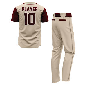 Collection d'uniformes de baseball personnalisés pour équipes – Ensemble de vêtements de baseball pour championnats sportifs d'élite - Product Image 2
