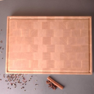 Planche à découper rectangulaire en bois robuste Artizon Studio, lavable au lave-vaisselle, durable et réutilisable pour la préparation quotidienne en cuisine - Product Image 4