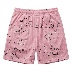 Shorts de basket-ball en mesh premium pour hommes, shorts de sport surdimensionnés pour la salle de sport et l'entraînement - Product Image 2