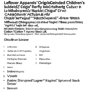 Lots de vêtements pour enfants de marque originale Leftover Apparels, t-shirts à col roulé en coton à manches longues pour filles, stock du Bangladesh - Product Image 3