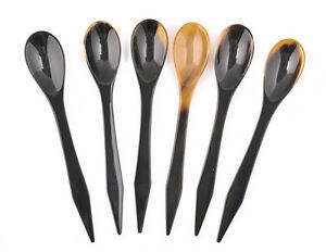 Cucharas de Cuerno Natural de Buey/Vaca - Product Image 3