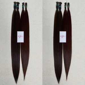 Extensiones de Cabello Humano Vietnamita a Granel, 100% Cabello Virgen con Cutícula Alineada, Doble Trama a Máquina, Cabello Crudo Sin Procesar - Product Image 1