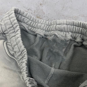 Meilleure Vente Short pour Homme Adulte à Cordon de Serrage, Délavé à l'Acide, Respirant, Sportif d'Été, avec Impression en Relief - Product Image 3