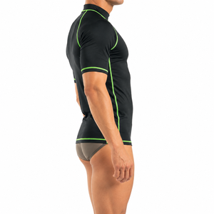 Maillot de compression à manches courtes et col montant - Product Image 4