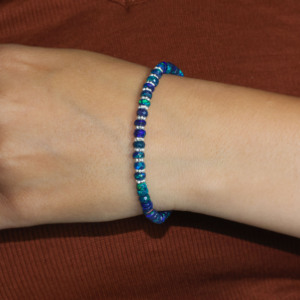 Pulsera de Plata 925 con Cuentas Separadoras para Mujer - Product Image 1