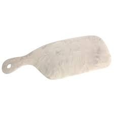 Planche à découper ronde en résine de la collection artisanale avec poignée, en pierre naturelle, épaisseur 1,5 cm, compatible lave-vaisselle - Product Image 2