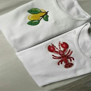 Haut en coton côtelé sans manches abordable avec broderie tendance pour femme, idéal pour les soirées décontractées, le quotidien et la garde-robe estivale - Product Image 2
