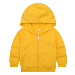 Sudadera con capucha multicolor de algodón y poliéster para niños pequeños, con cremallera, diseño personalizado, para niños y niñas. - Product Image 6