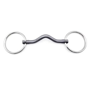 Bocado de Anillas Sueltas de Lujo para Caballo, Bocado de Corrección Articulado, Joyería Ecuestre - Product Image 1