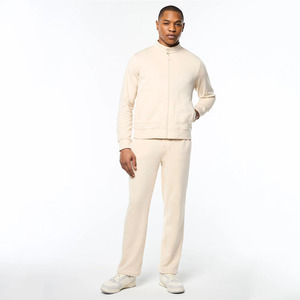 Ensemble de survêtement en coton pour homme, coupe ajustée, vêtements de sport confortables de qualité supérieure, ensemble de jogging décontracté pour tous les jours - Product Image 1