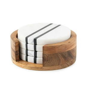 Sous-verres carrés réutilisables écologiques personnalisés, épaisseur 10 mm, tapis et coussinets antidérapants avec design personnalisé pour usage domestique et commercial - Product Image 1